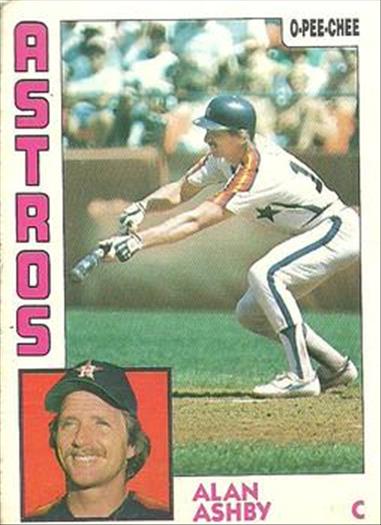 1984 O-Pee-Chee Baseball Cards 217     Alan Ashby